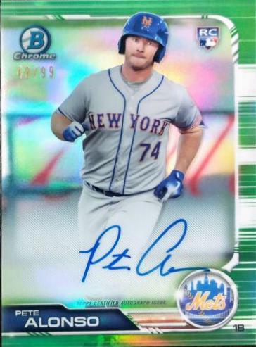 Pete Alonso [Green Refractor] #CRA-PA