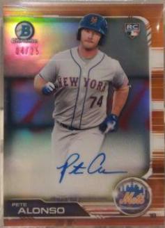 Pete Alonso [Orange Refractor] #CRA-PA