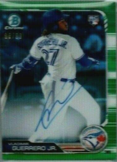 Vladimir Guerrero Jr. [Green Refractor] #CRA-VGJ