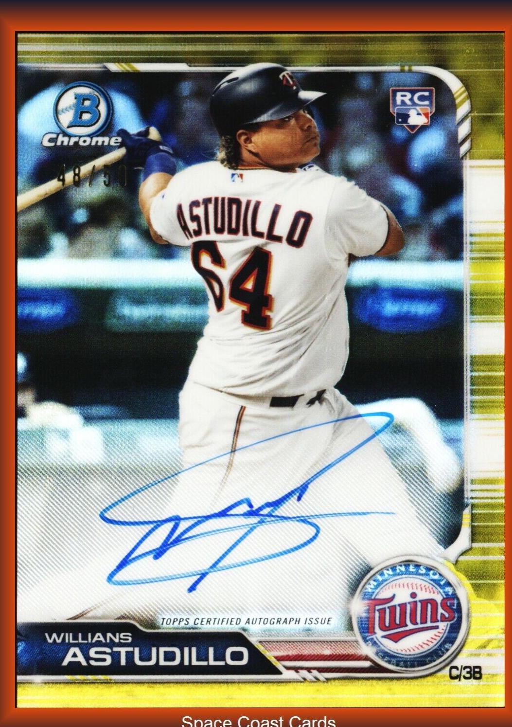 Willians Astudillo [Gold Refractor] #CRA-WA