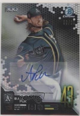 A.J. Puk [Autograph] #BTP-43