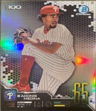 Adonis Medina [Orange Refractor] #BTP-65