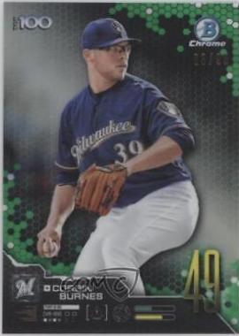 Corbin Burnes [Green Refractor] #BTP-49
