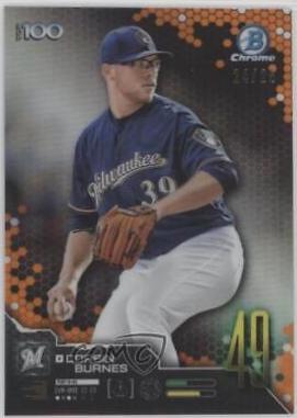 Corbin Burnes [Orange Refractor] #BTP-49