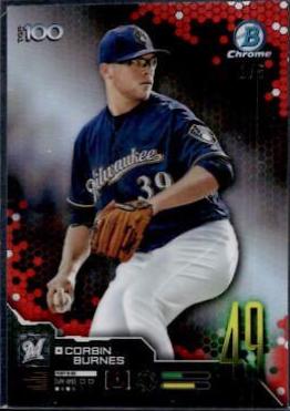 Corbin Burnes [Red Refractor] #BTP-49