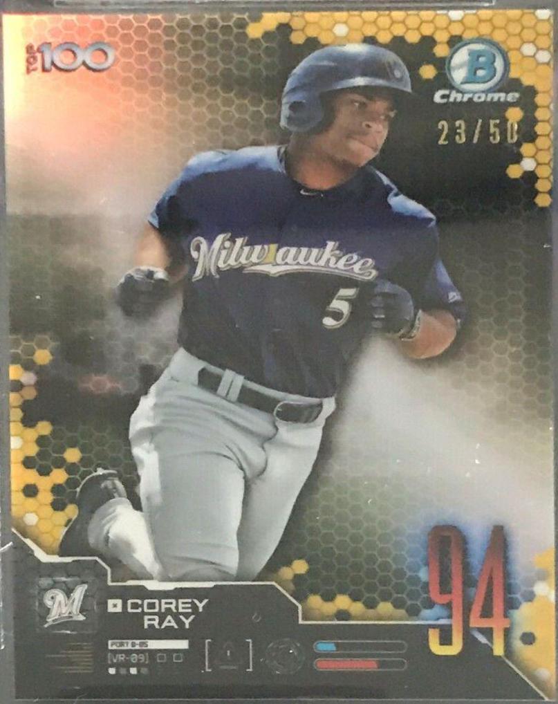 Corey Ray [Gold Refractor] #BTP-94