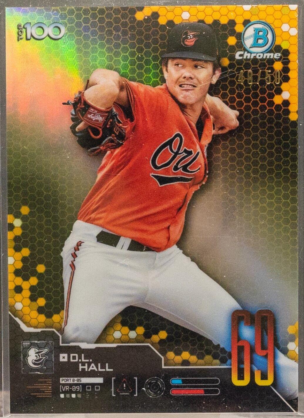 D.L. Hall [Gold Refractor] #BTP-69