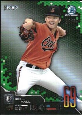 D.L. Hall [Green Refractor] #BTP-69