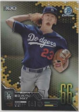 Dustin May [Gold Refractor] #BTP-66