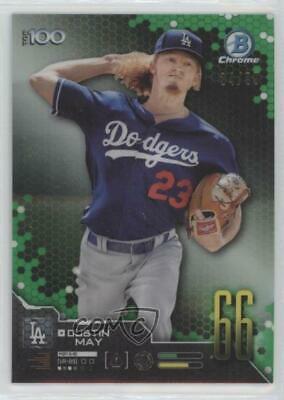 Dustin May [Green Refractor] #BTP-66