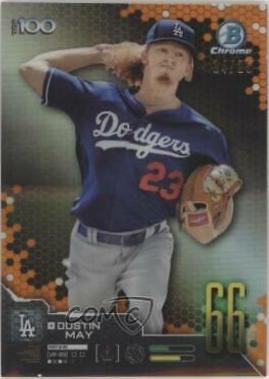 Dustin May [Orange Refractor] #BTP-66