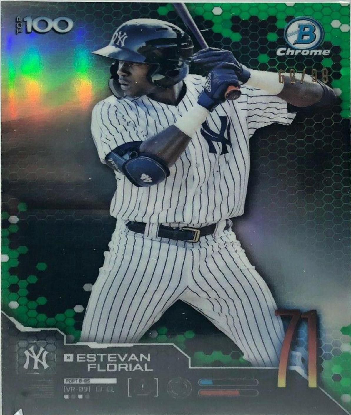 Estevan Florial [Green Refractor] #BTP-71
