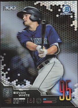 Evan White [Orange Refractor] #BTP-95