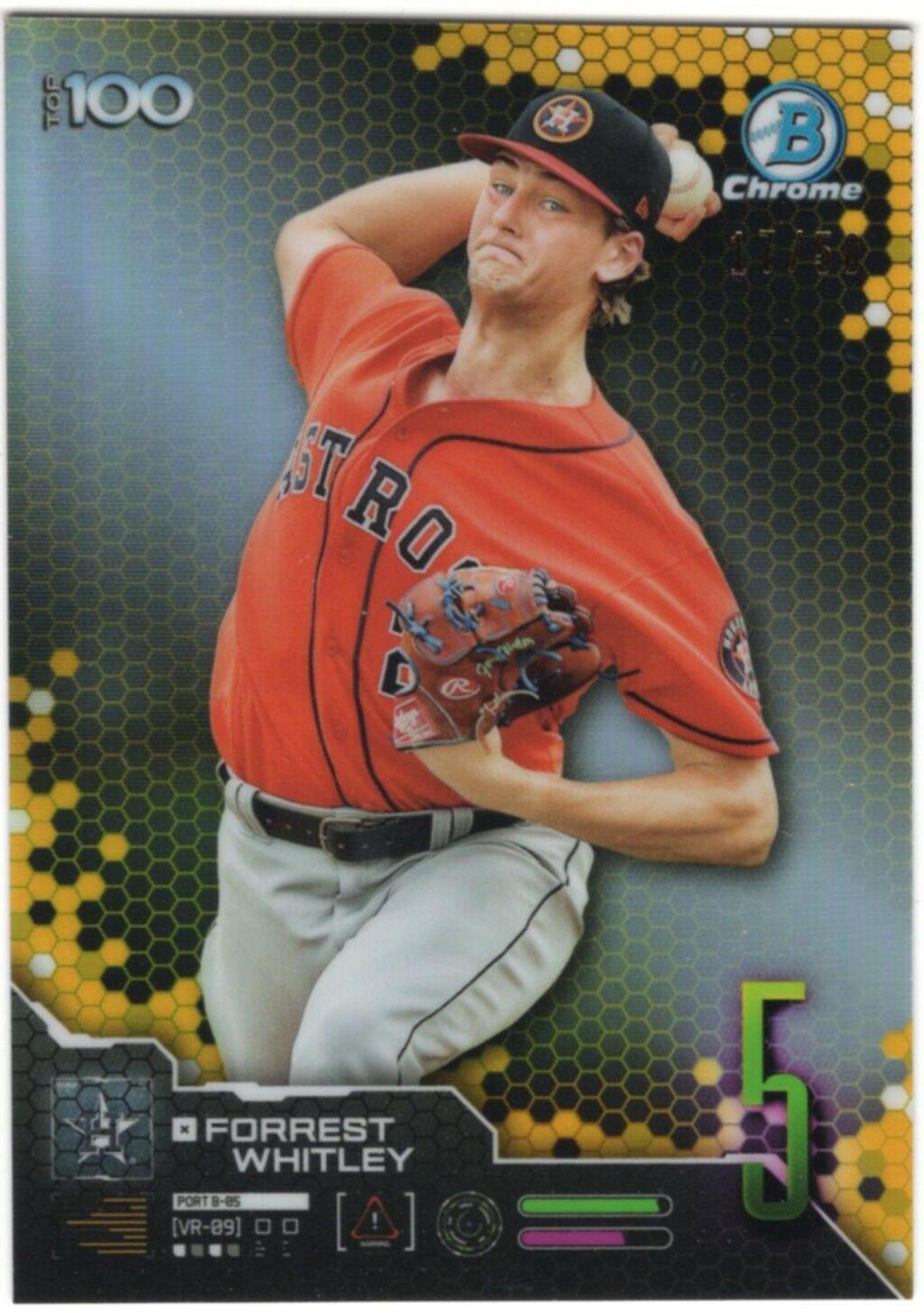 Forrest Whitley [Gold Refractor] #BTP-5