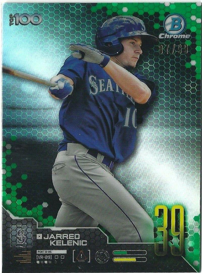 Jarred Kelenic [Green Refractor] #BTP-39