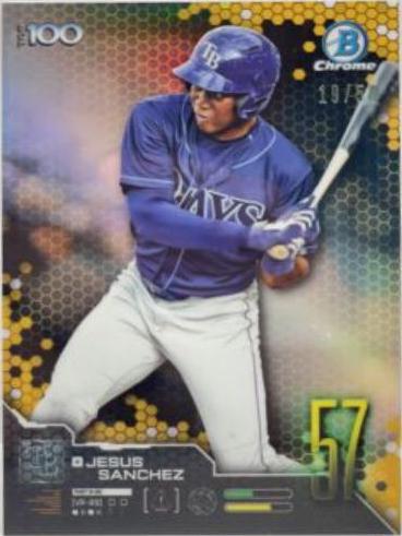 Jesus Sanchez [Gold Refractor] #BTP-57