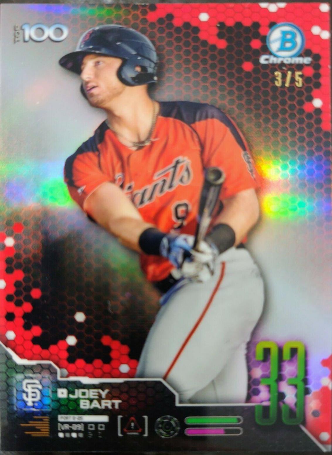 Joey Bart [Red Refractor] #BTP-33