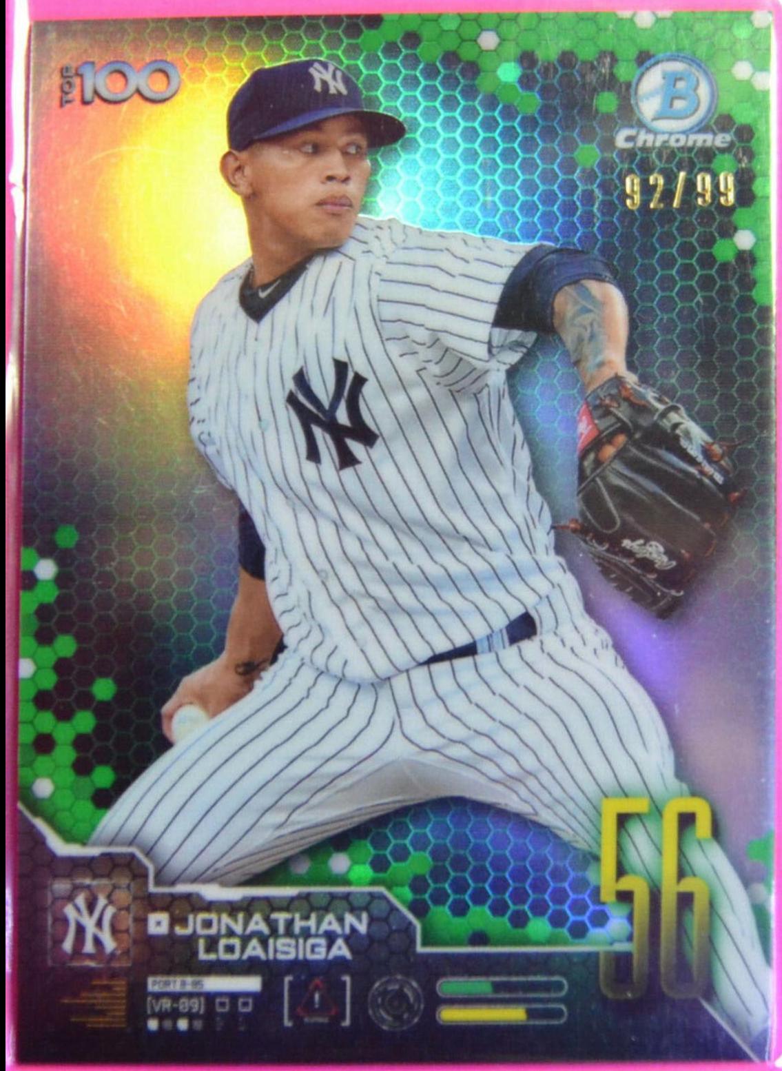 Jonathan Loaisiga [Green Refractor] #BTP-56