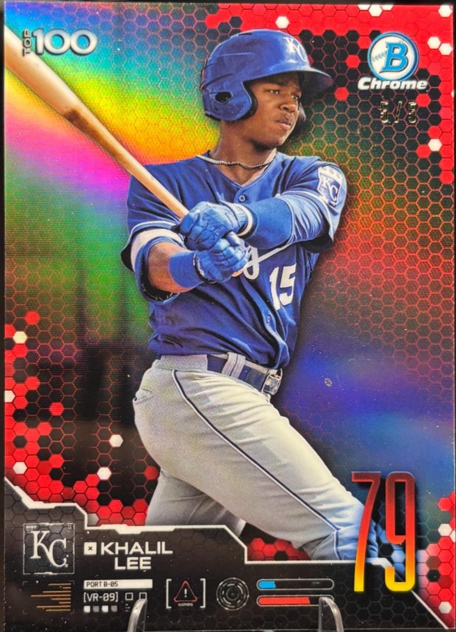 Khalil Lee [Red Refractor] #BTP-79