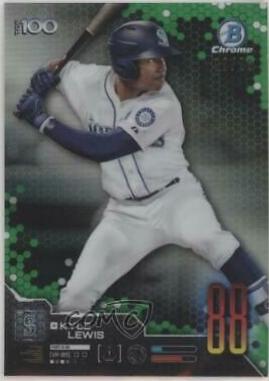 Kyle Lewis [Green Refractor] #BTP-88