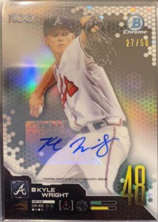 Kyle Wright [Autograph] #BTP-48