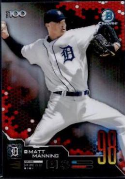 Matt Manning [Red Refractor] #BTP-98
