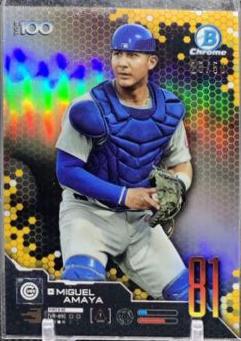 Miguel Amaya [Gold Refractor] #BTP-81