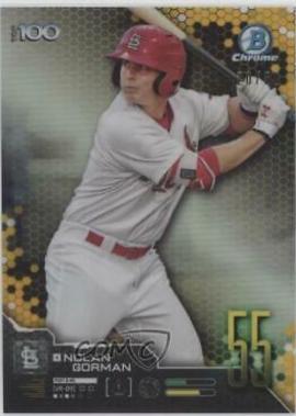 Nolan Gorman [Gold Refractor] #BTP-55