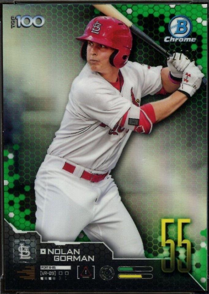 Nolan Gorman [Green Refractor] #BTP-55