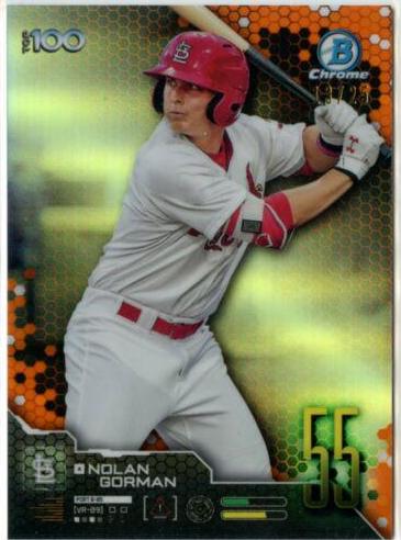 Nolan Gorman [Orange Refractor] #BTP-55