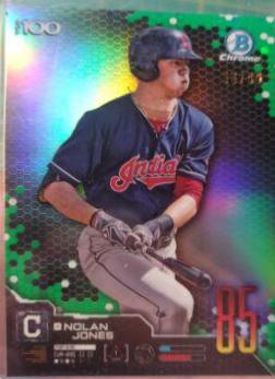 Nolan Jones [Green Refractor] #BTP-85