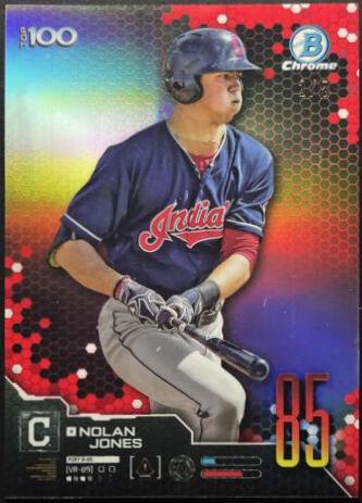 Nolan Jones [Red Refractor] #BTP-85
