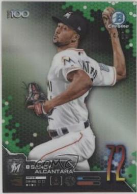 Sandy Alcantara [Green Refractor] #BTP-72