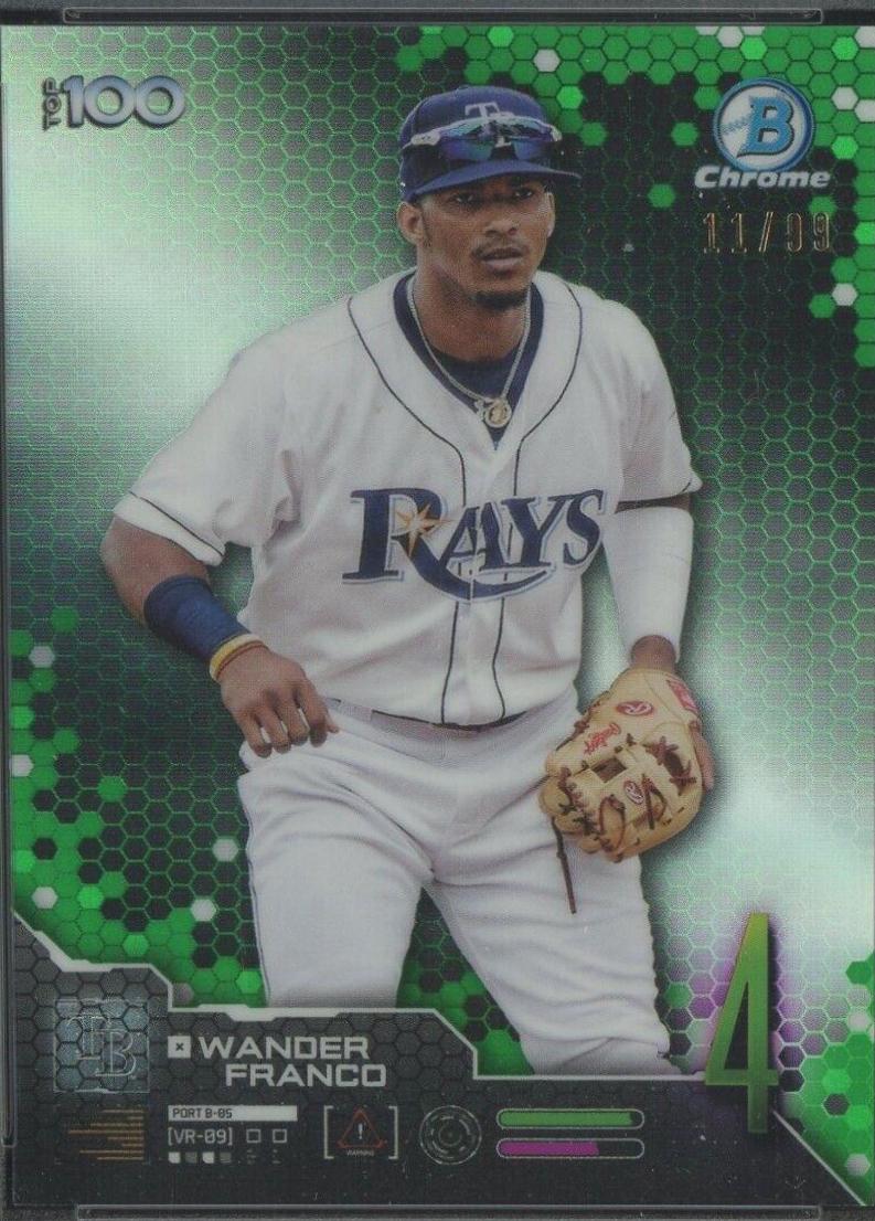 Wander Franco [Green Refractor] #BTP-4