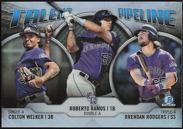 Colton Welker, Roberto Ramos, Brendan Rodgers [Orange Refractor] #COL
