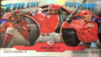 Hunter Greene, Shed Long, Nick Senzel #CIN