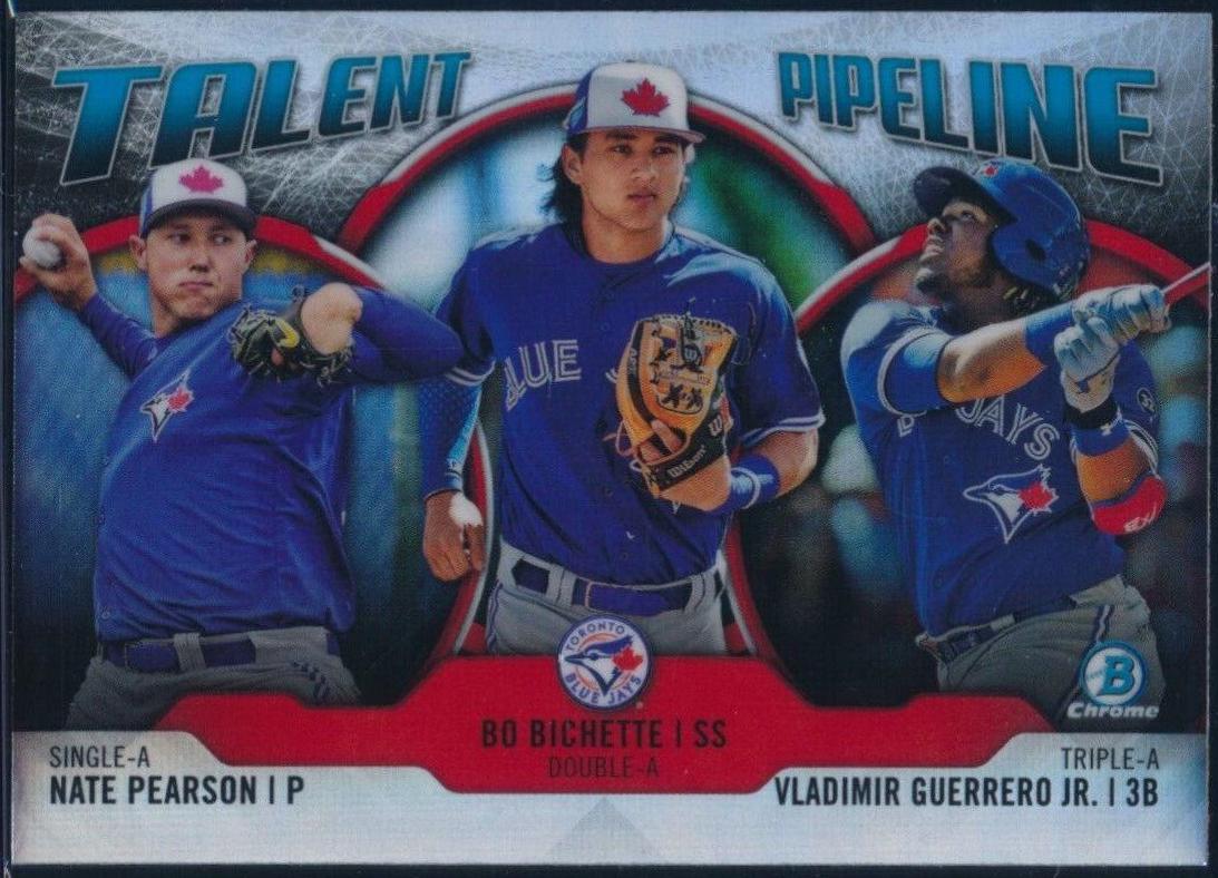 Nate Pearson, Bo Bichette, Vladimir Guerrero Jr. #TOR