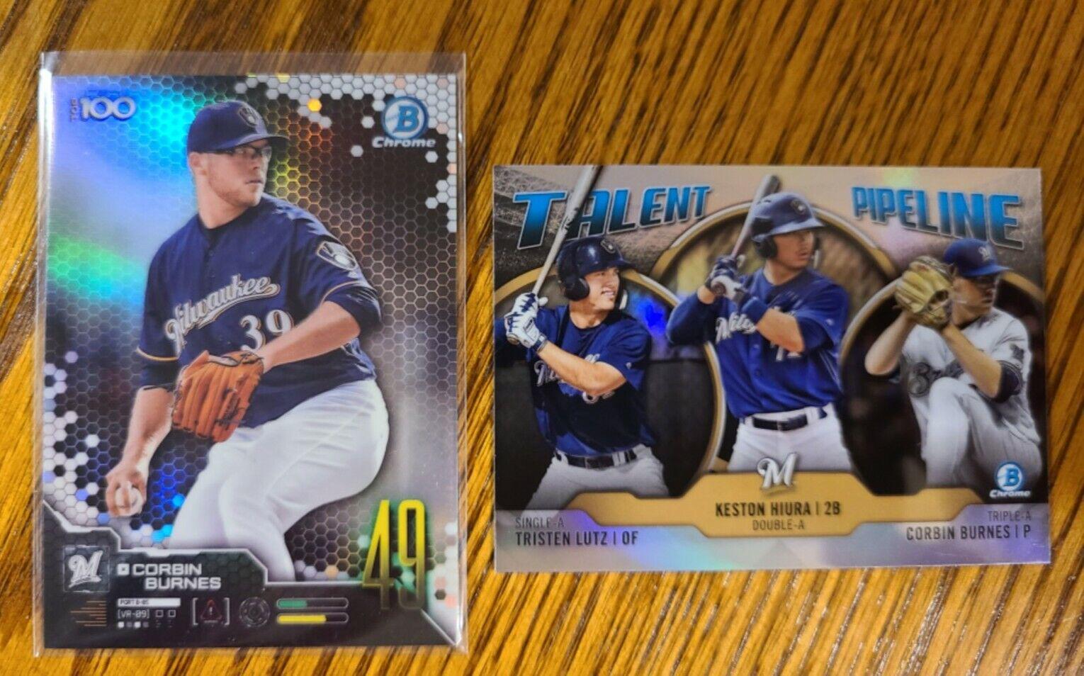 Tristen Lutz, Keston Hiura, Corbin Burnes #MIL