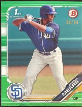 Joshua Mears [Green] #BD-180