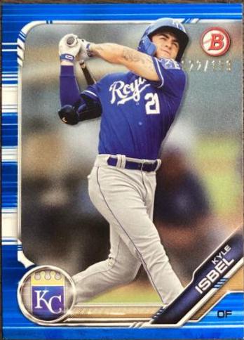 Kyle Isbel [Blue] #BD-106