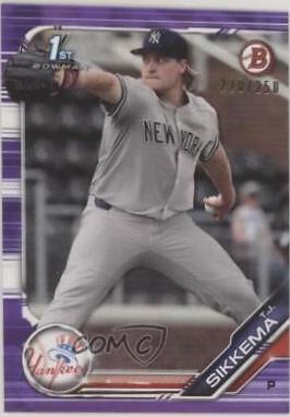 T.J. Sikkema [Purple] #BD-34