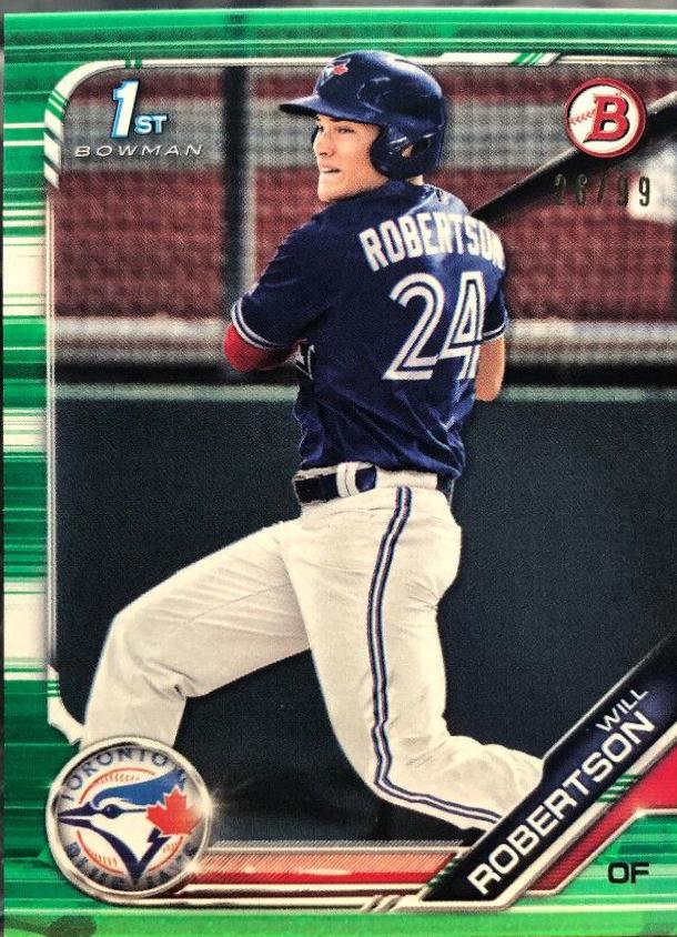 Will Robertson [Green] #BD-133