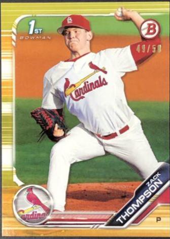 Zack Thompson [Gold] #BD-104