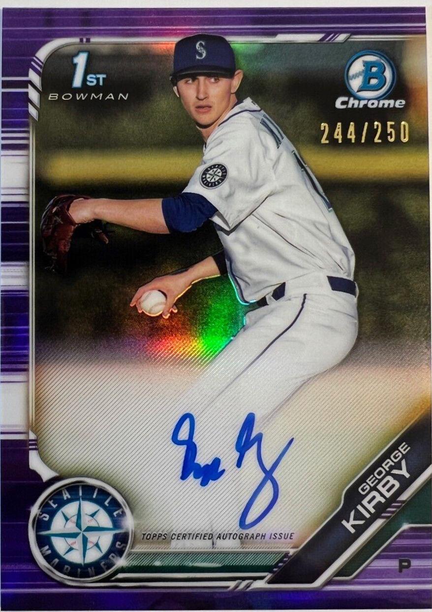 George Kirby [Purple Refractor] #CDA-GK