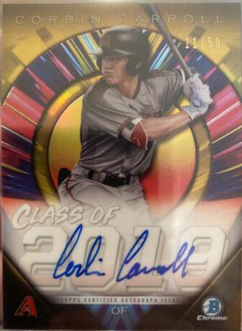 Corbin Carroll [Gold Refractor] #CC