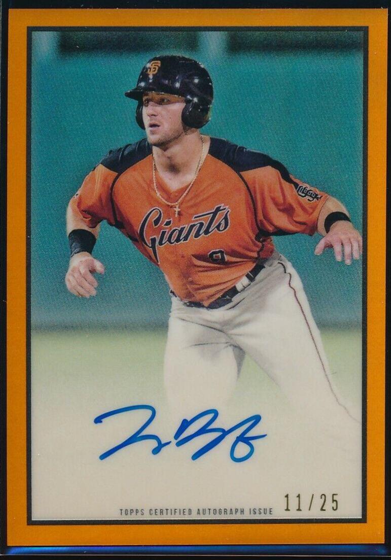 Joey Bart [Autograph Chrome Orange Refractor] #JB