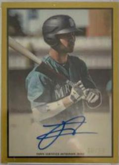 Julio Rodriguez [Autograph Chrome Gold Refractor] #JR