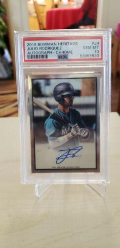 Julio Rodriguez [Autograph Chrome Refractor] #JR