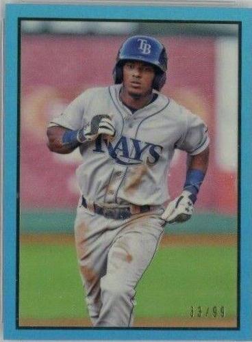 Wander Franco [Chrome Blue Refractor] #1