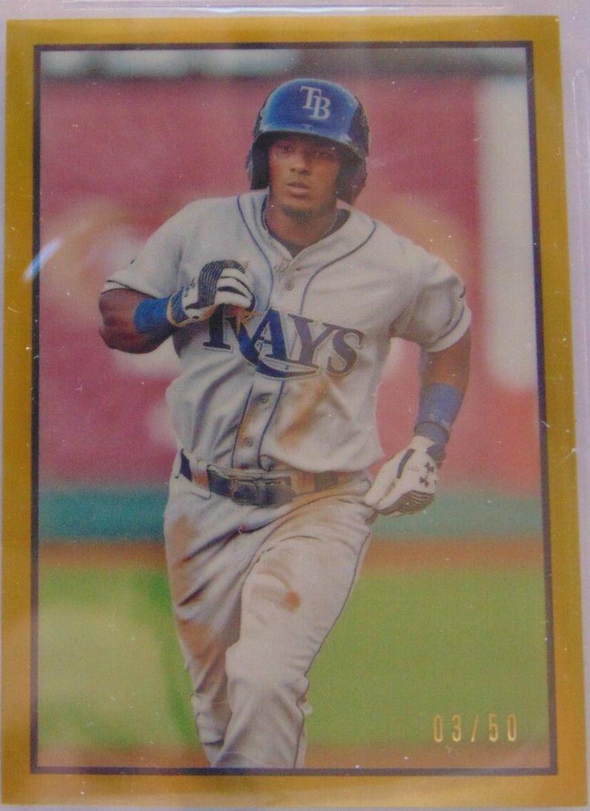 Wander Franco [Chrome Gold Refractor] #1